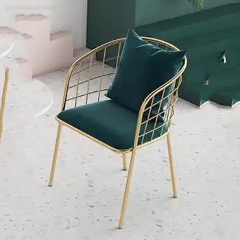 Дизайнерские Обеденные стулья для ожидания, Кухонный полубар, Кафе, Современные Офисные стулья для ожидания, Модная мебель для отдыха, Барный набор