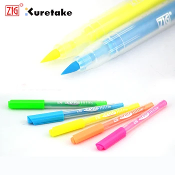 Маркер ZIG Kuretake Brush Pen HI LITE Япония