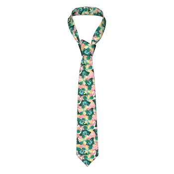 Повседневный узкий галстук-бабочка с цветочным винтажным принтом, тонкий галстук для мужчин, мужские аксессуары, Простота для вечернего официального галстука