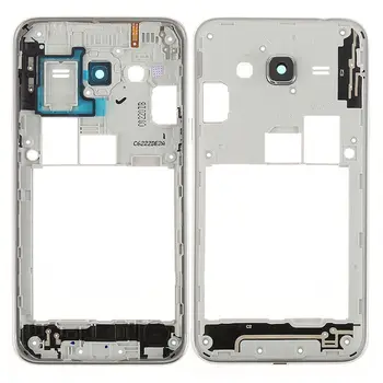 Для Samsung Galaxy J3 2016 SM-J320 серебристого/серого/золотого цвета, две SIM-карты, задняя панель корпуса, средняя крышка