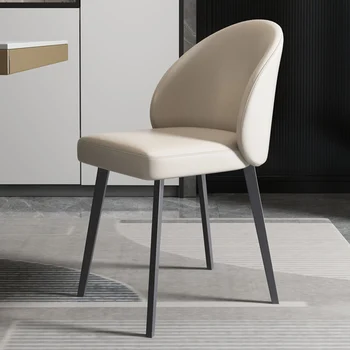 Письменный стол, Обеденные стулья для гостиной, Мобильные Скандинавские Высокие Винтажные Обеденные стулья для переодевания, Роскошный Дизайн мебели Silla Comedor ZY50CY
