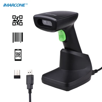 Сканер штрих-кодов iMARCONE Ручной Сканер 1D / 2D / QR-кодов USB Проводной Считыватель штрих-кодов Совместим с Windows / Android / Mac / Linux
