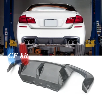 CF Kit Задний диффузор из углеродного волокна для BMW F10 F11 MT M5 Обвесы заднего бампера для стайлинга автомобилей