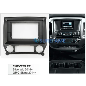 10,1-дюймовая автомобильная радиопанель для CHEVROLET Silverado, GMC Sierra 2014 + Комплект приборной панели Для установки лицевой панели консоли Переходная пластина