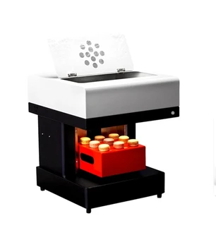 Машина для фотопечати на 4 чашки кофе, принтер Macoron со Съедобными чернилами и держателем Macaron