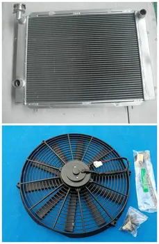 3-Рядный Алюминиевый Радиатор + Вентилятор для HOLDEN 1979-1985 COMMODORE VB VC VH VK V8 Manual MT 1980 1981 1982 1983 1984 1985