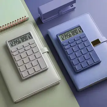 Мини-калькулятор Утолщенный Электронный калькулятор Удобная кнопка Арифметический 12-значный Мини-портативный Студенческий калькулятор