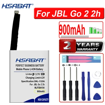 Аккумулятор HSABAT 900 мАч MLP284154 для JBL Go 2 2h Go2 2h Go 2-2h G02 1ICP3/41/54