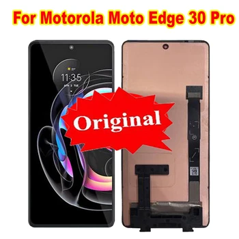 Оригинальное лучшее стекло сенсор OLED ЖКдисплей сенсорный экран Дигитайзер в сборе для для Motorola Moto Edge 30 Pro Телефон Pantalla