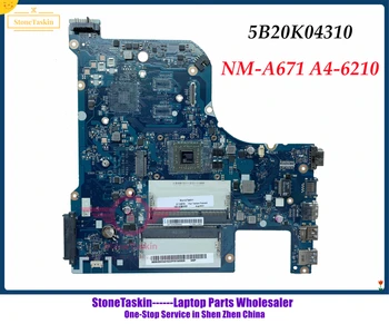 StoneTaskin CG70A NM-A671 Для Lenovo G70-35 Материнская плата ноутбука CPU A4-6210 AMD UAM FRU 5B20K04310 DDR3 100% Протестирована