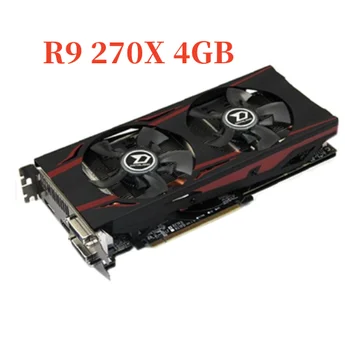 Используемые видеокарты R9 270X 4GB AMD Radeon R9 270 270X 4G Видеокарты GPU Настольный ПК Компьютерные игры