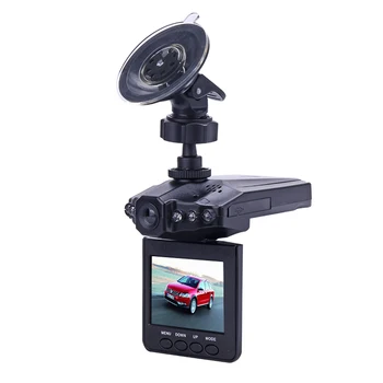 2,4-дюймовая Автомобильная камера высокой четкости 1080p, видеорегистратор с поворотом на 270 Градусов, светодиодная ИК-подсветка, автомобильный Дорожный видеорегистратор