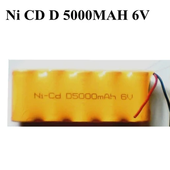 D 6V 5000mAh NI-CD Аккумулятор Ni Cd D 5000mah Bateria 33610 5000mah для Аварийной Лампы КПК Портативный Факс CNC Nc Станок LED