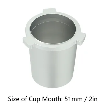 Дозирующая чашка из алюминиевого сплава 51 мм Специальная чашка для порошка Ручка для кофемашины Соединительная пудра для 9 серии 9335 9155 9355