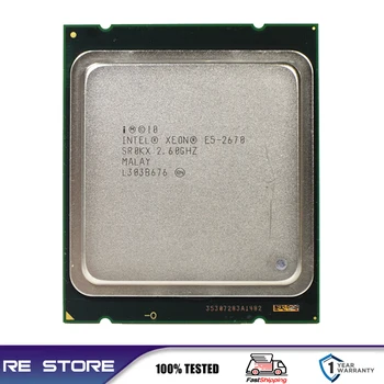 Используемый процессор Intel xeon e5 2670 2,6 ГГц 20 М Кэш-памяти 8,00 Гц/с LGA 2011 SROKX C2 E5-2670 С восьмиядерным шестнадцатипоточным процессором