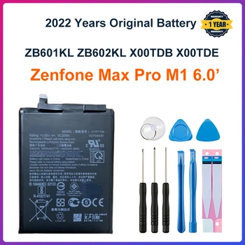 100% Оригинальный Аккумулятор для Телефона ASUS C11P1706 Zenfone Max Pro M1 6,0 Дюймов ZB601KL ZB602KL X00TDB X00TDE 5000 мАч + Бесплатные инструменты