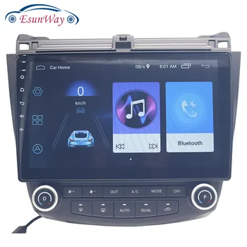 10,1-дюймовый автомобильный мультимедийный плеер Android 9 с 2 din для Honda ACCORD 7 2003-2007 GPS-навигация 2din dvd Audio