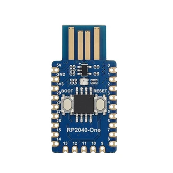Пико-подобная плата MCU На базе микросхемы микроконтроллера Raspberry Pi RP2040 С разъемом USB-A С недорогой поддержкой C/C ++ MicroPython