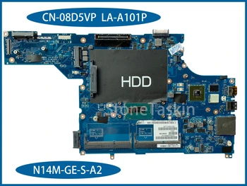Лучшее значение CN-08D5VP для ноутбука DELL latitude E5540 Материнская плата LA-A101P I7-4600U DDR3L N14M-GE-S-A2 DDR3L 100% Полностью протестирована