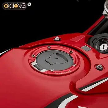 CNC Алюминиевый Мотоцикл Газойль Крышка Топливного Бака Крышка Топливозаправочной Горловины Наклейка Бак Pad Protector Для Honda CBF300NA/CBF300N 2019-2020-2021