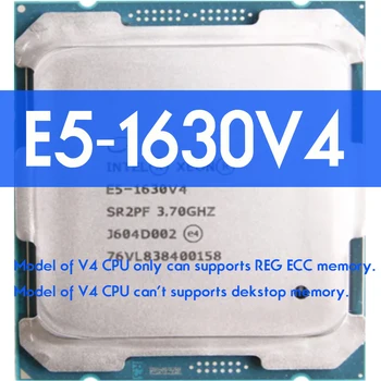 Процессор Xeon E5 1630 V4 3,70 ГГц 4-ядерный 10 МБ Смарт-кэш 140 Вт LGA 2011-3 CPU 1630V4 Atermiter X99 DDR4 Комплект материнской платы xeon