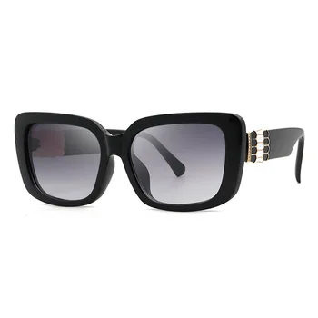 Модные Ретро Квадратные Солнцезащитные Очки Женщины Мужчины 2021 Роскошный Бренд Дизайнер Популярные Дорожные Солнцезащитные Очки В Большой Оправе Оттенков UV400 Gafas