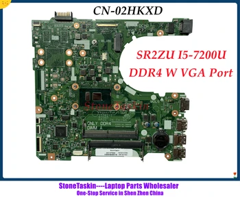 Высококачественная Материнская плата CN-02HKXD 02HKXD 2HKXD для Dell Inspiron 3568 3468 Материнская плата Ноутбука SR2ZU I5-7200U 91N85 15341-1 Протестирована