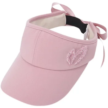 НОВАЯ женская шляпа для гольфа PG с пустым цилиндром, бейсболка с солнцезащитным кремом и защитой от ультрафиолета, кепка для гольфа