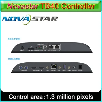 Мультимедийный плеер NovaStar TB2/TB30/TB40/TB50/TB60 Taurus, полноцветная карточка для отправки со светодиодным дисплеем,