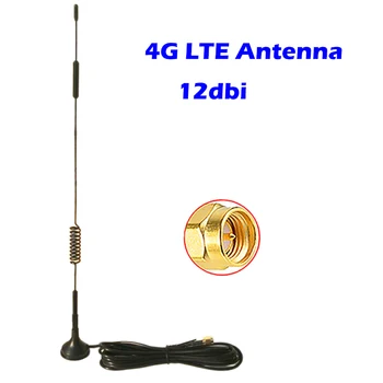 4G LTE Антенна 12dbi OMNI Антенна С Магнитным Основанием 3-Метровый Кабель для 2G 3G GSM Удлинитель Ретранслятор Модем M2M RTU Маршрутизатор Мобильная Точка Доступа