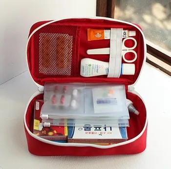 Водонепроницаемая автомобильная аптечка для путешествий на открытом воздухе, домашняя Маленькая медицинская коробка, Аварийный набор для выживания, Бытовая Походная Пустая аптечка первой помощи