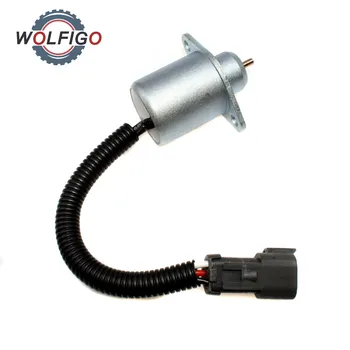 WOLFIGO Новый для двигателя Perkins Электромагнитный клапан отключения подачи топлива 2848A278 DC 12V