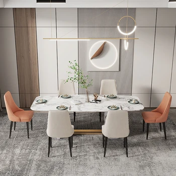 Дизайнерский кухонный обеденный стул в скандинавском стиле, спальня из искусственной кожи, Эргономичный Салонный обеденный стул, комод, Офисная мебель для дома Sillas WK50DC