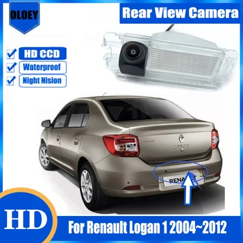 HD камера заднего вида для Renault Logan 1 2004 ~ 2012 /Ночное видение/ водонепроницаемая резервная парковочная камера заднего вида